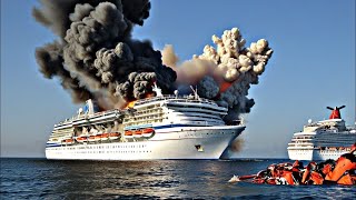 1 minute ago! Russia's largest cruise ship carrying 70 top businessmen was killed in the Black Sea b