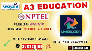 NPTEL Python for Data Science Week 4 Assignment Answers | noc25-cs104 IIT Madras