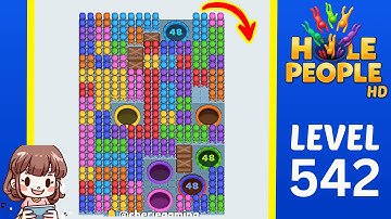 Hole People Level 542 Solution Walkthrough
