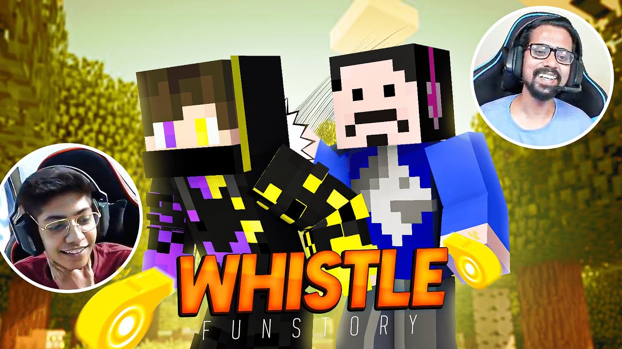 WHISTLE GOT STUCK IN MY NECK || MINECRAFT S8UL SMP