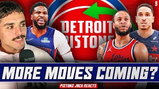 More Moves Coming? Pistons Eye Backcourt Upgrade + Beasley Responds | PJ Reacts