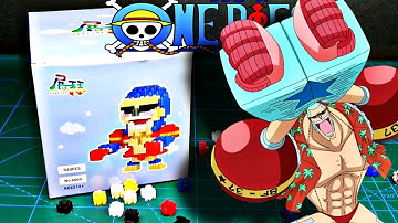 #14 merakit nano block, Franky One Piece