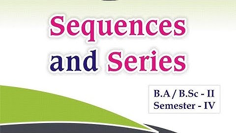 sequences and series chapter 1 exercise 1.3 &1.4  topology of real numbers #bsc #ba 4th sem maths