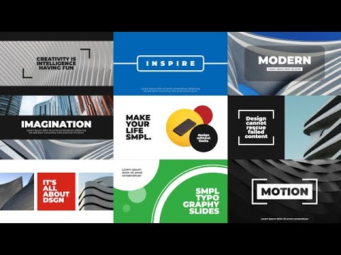 Typography Titles Slides Final Cut Pro Templates