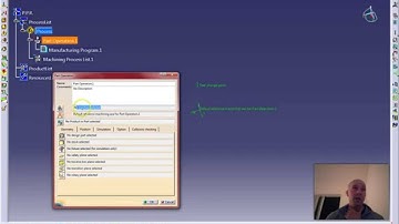 Catia Advanced Machining 101 - .catprocess Setup