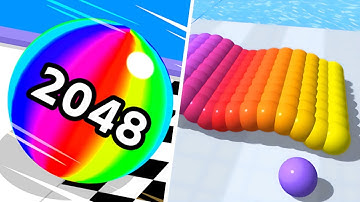 Ball Run 2048 | Canvas Run - All Level Gameplay Android,iOS - NEW BIG APK UPDATE