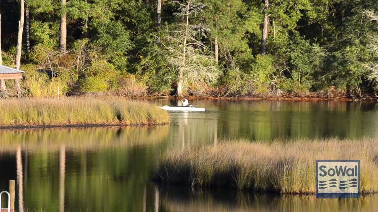 Kayak Fishing on Peach Creek in South Walton, Florida