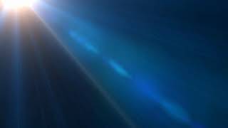 Light Ray Blue Background | Video Effects