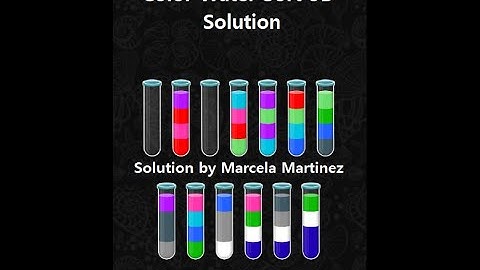 Color Water Sort 3D level 160 | 3 Stars | Gameplay Mobile Games