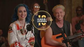 Video thumbnail of "Jaira Burns & Telle Smith - POP/STARS - RISE Mashup (League of Legends 10th Anniversary)"