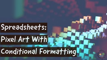 Spreadsheet Pixel Art With Conditional Formatting