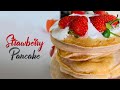 Easy Peasy Strawberry Pancake|cookityourself(CIY)