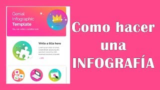 🌈🔴🔴como hacer una infografia en GENIALLY 2020 | SUPER FÁCIL