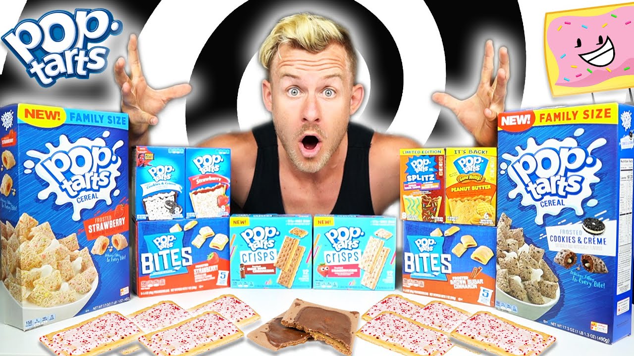 THE POPTART OVERLOAD CHALLENGE! (15,000+ CALORIES) THE POPTART OVERLOAD CHALLENGE! (15,000+ CALORIES)