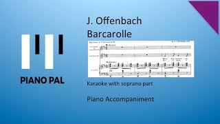 In subscribing to this channel you wil help me a great way make these
free video’s. thank for doing so! j. offenbach - barcarolle piano
accompanime...