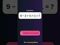 This Simple Math Question Is Breaking The Internet 😱 #shorts #brainteaser