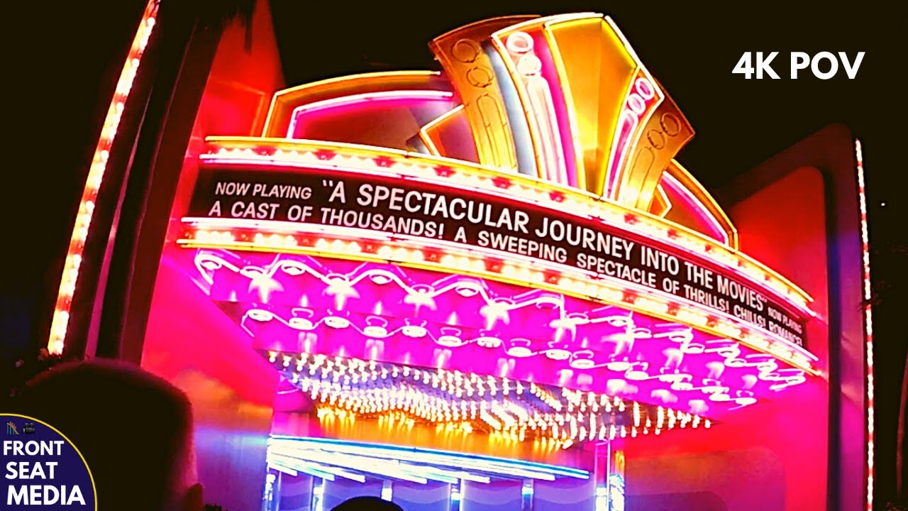 Cinema Ride The Great Movie Ride on-ride 4K POV Disney's Hollywood Studios - Rest ...