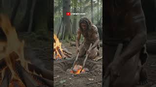 गैस और बिजली से पहले खाना कैसे बनता था? 🤯 | Ancient Cooking Secrets #history #food #lpg #shorts