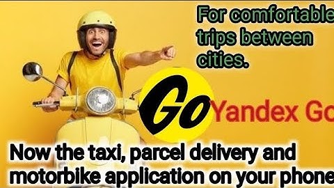 You should have asked before using the app Yandex Go: Taxi FoodDelivery