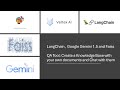 Langchain: Conversational QA tool Gemini  Langchain y Faiss Español #machinelearning  #datascience
