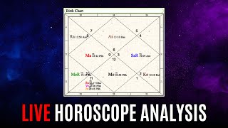 LIVE: Free Vedic Birth Chart Reading for a Subscriber