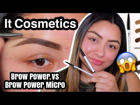 Video: It Cosmetics Brow Power - Revisión de lápiz de cejas universal