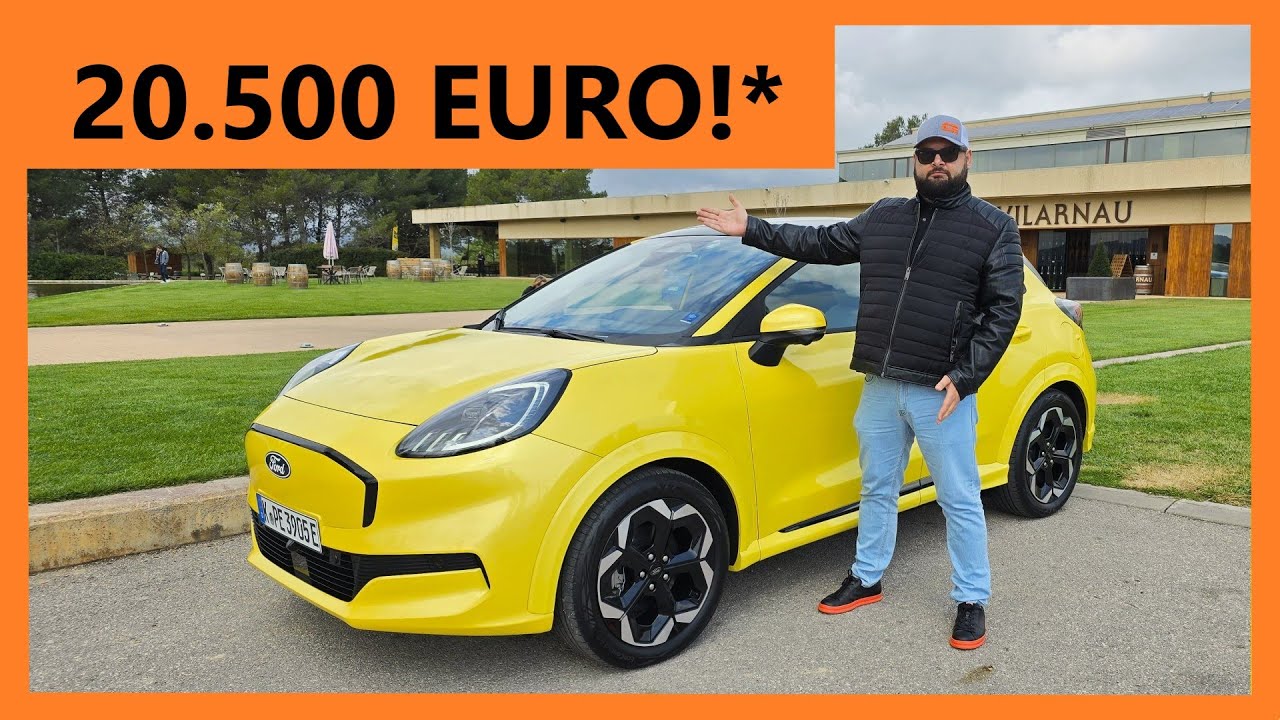 Prima masina ELECTRICA facuta in Romania CONDUSA - Ford Puma Gen-E