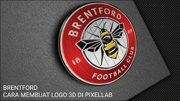 🔴 cara membuat logo 3d BRENTFORD di pixellab | cara membuat logo 3d di android