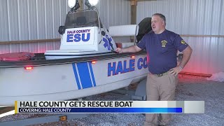 Hale County gets new rescue boat