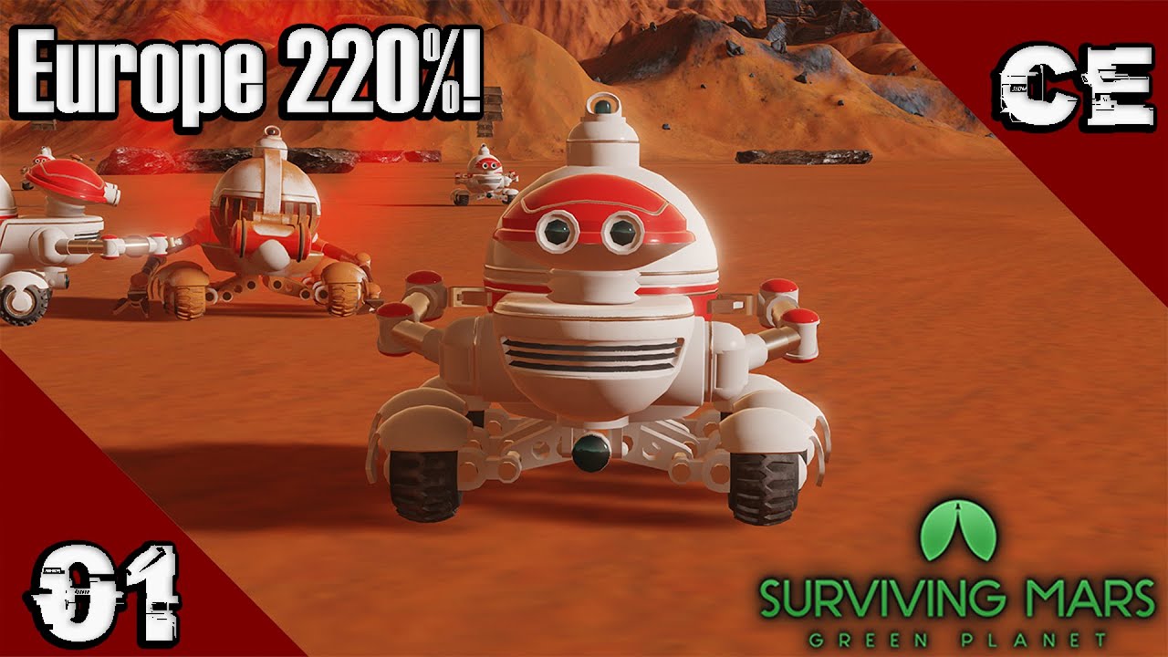 Surviving Mars   - Europe 220% Difficulty!   Episode 1