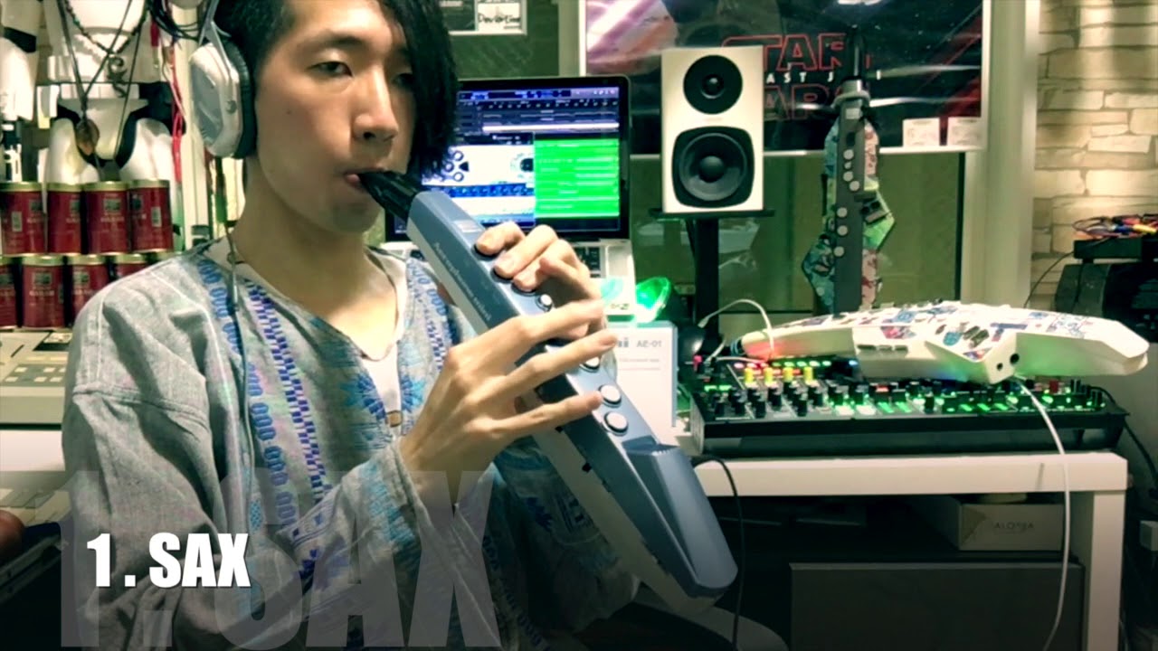 3分でわかるエアロフォンミニ (Roland AE-01レビュー)