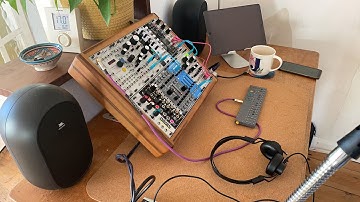 Patch from scratch livestream. Eurorack and OP-Z