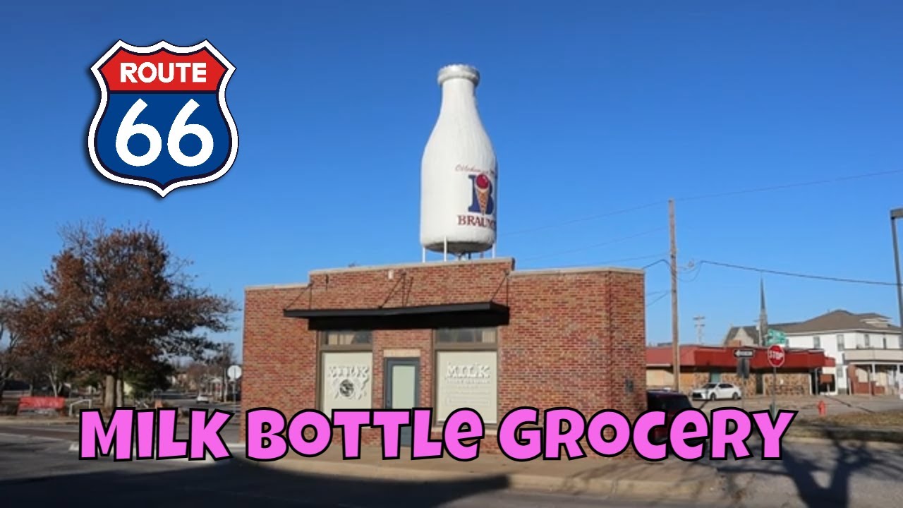 Route 66 Milk Bottle Grocery - Oklahoma City, Oklahoma