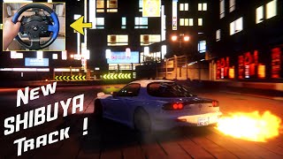 Mazda Rx7 Fd Street - New Shibuya Track Etto Corsa 2020 Thrustmaster T150 4K Gameplay