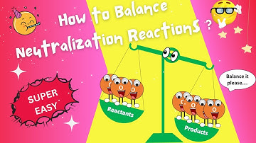 How to Balance Neutralization Reactions ⚖️🤔 | Chemistry Class 10 🧪 | Chem Therapy 💕