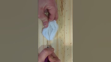 No 🎶 reverse 🤍 thread cutting #asmr #asmrsounds #oddlysatisfying #threadcutting #visuallysatisfying