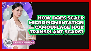 How Does Scalp Micropigmentation Camouflage Hair Transplant Scars? - Plastic Surgery Transformations