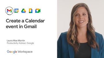 How to create a Calendar event in Gmail