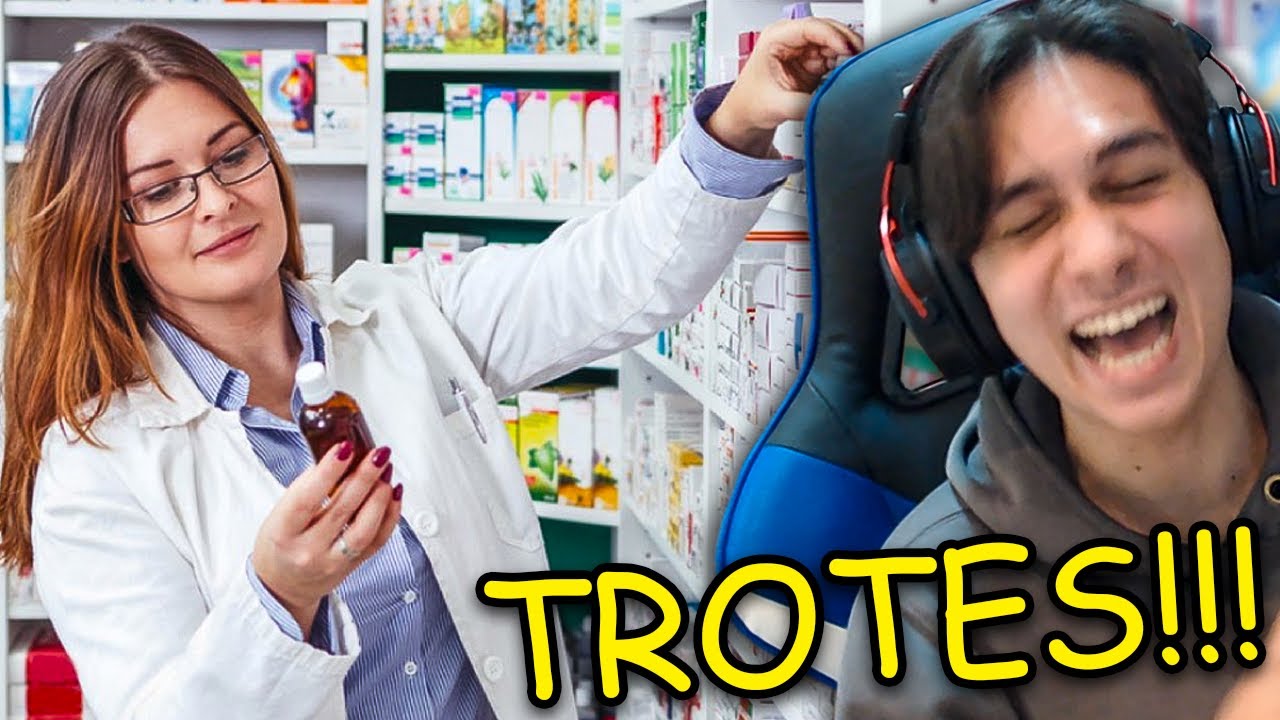 TROTE PRA FARMÁCIA PRA COMPRAR REMÉDIOS ESTRANHOS!!