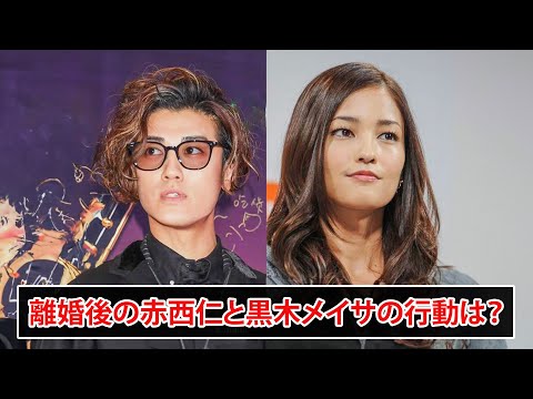 赤西仁と黒木メイサ、離婚後の新生活とキャリアプラン