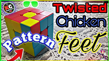 Twisted chicken feet pattern | Learn twisted chicken feet pattern | twisted chicken feet pattern