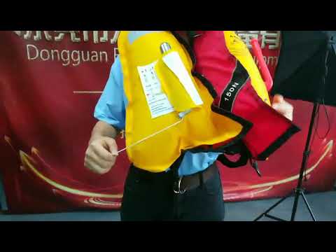 How to change the Co2 cylinder for Eyson manual inflatable life jacket.