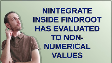 Mathematica: NIntegrate inside FindRoot has evaluated to non-numerical values