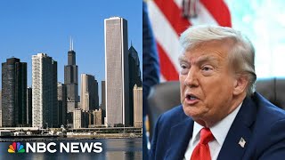 Trump suggests expanding federal crackdown on crime to Chicago
