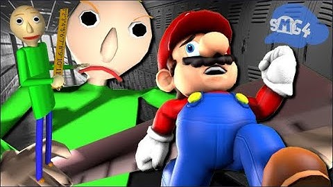 Time For Some Math Again | Baldi Reacts To SMG4: If Mario was in Baldi