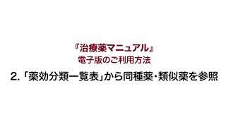 『治療薬マニュアル2020』電子版のご利用方法