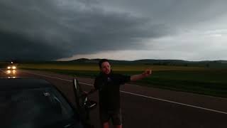 30.04. - 01.05.2024 - Zwei Tage Chasing in Frankreich, Superzelle südlich Troyes