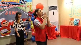 Jiro's Birthday party Jairah \& Jayciree \/ Pantropiko @ Jollibee ..