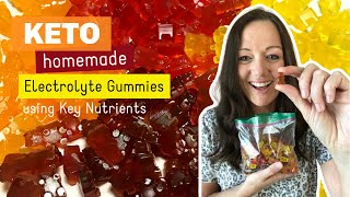 How to make ELECTROLYTE GUMMIES | Keto-Approved