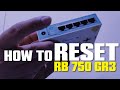 How to reset mikrotik rb750 gr3 | Reset RB 750 GR3 | Factory Reset RB 750gr3